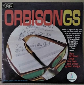 ROY ORBISON - ORBISONGS 1967 MONUMENT SPL-932.190 AUS ED 1 LP - Picture 1 of 3
