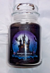 Yankee Candle WITCHES' BREW 22 oz. Candle - Spicy Sweet Exotic Patchouli - NEW - Picture 1 of 4