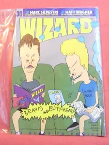 WIZARD: The Guide to Comics #30 - Beavis and Butt-Head Cover (1991) - Picture 1 of 2