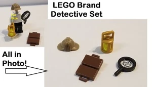 LEGO Detective Set Spy Gear Lantern Magnify Briefcase Investigator Costume - Picture 1 of 1