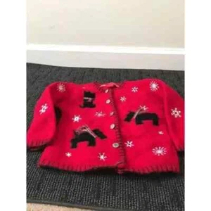 SKYR Girls Holiday Casual Sweater Size Small 4 Multicolor - Picture 1 of 1