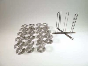 (19) 120mm Film Development Reels and Holder - Picture 1 of 7