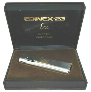 SPLENDIDO ACCENDINO " Edinex 23 " ORIGINALE ANNI ' 70 - NUOVO - - Imagen 1 de 12