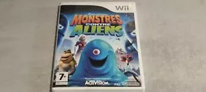 MONSTRES CONTRE ALIENS WII NINTENDO WII WII U WIIU - Picture 1 of 2