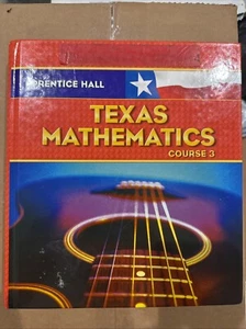 TEXAS MATHEMATICS COURSE 3 TEACHERS EDITION By Mcnemar Mills - Hardcover *VG+* - Picture 1 of 2