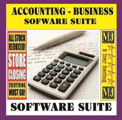 Business  Software Book Keeping Income &Tax Payroll  DVD - Image 1 of 4