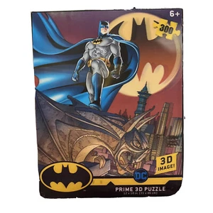 BATMAN 300pc Prime 3D Jigsaw Puzzle (Size: 12” x 18”) 3D IMAGE! Ages 6+ NEW - Picture 1 of 4