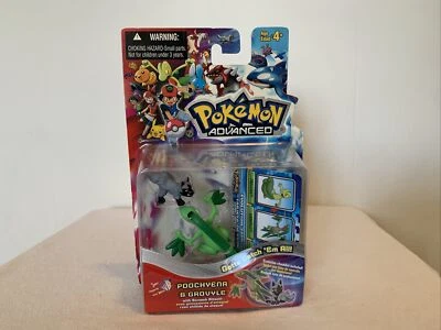 Pokemon Advanced - Poochyena & Grovyle Paquete de 2 Figuras Set WB Kids Hasbro 2003 Foto 1 de 4