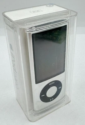 Apple Ipod Nano 5Ta Generación 8GB Plata A1320 Reproductor MP3 Funda Sellada - Imagen 1 de 4