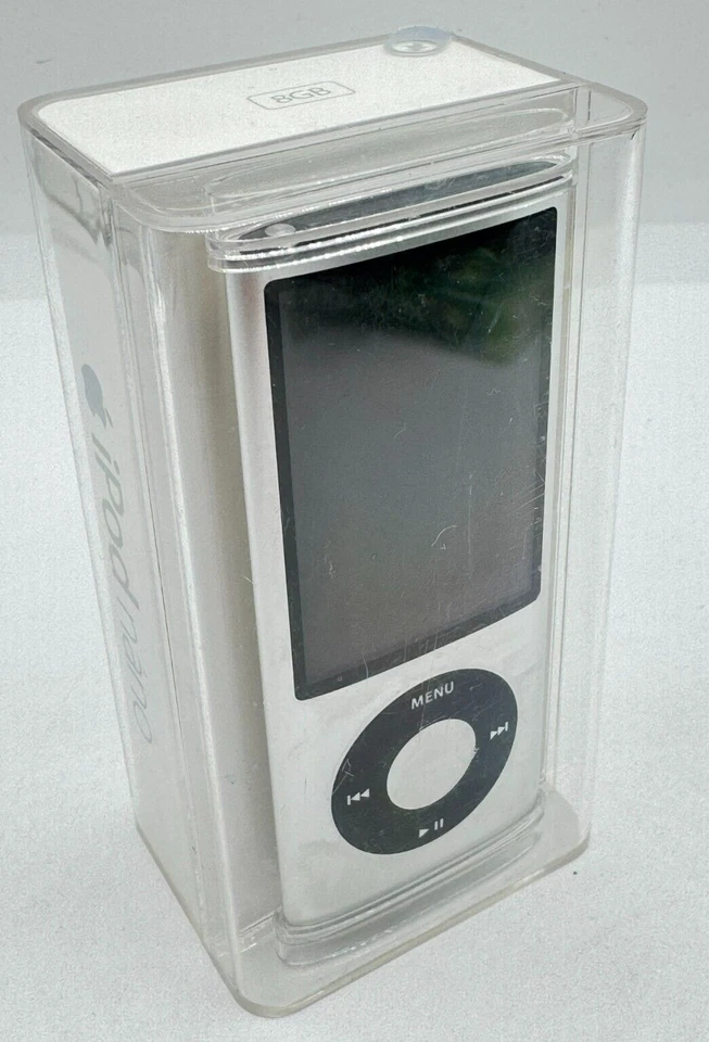 Apple iPod nano 5th generazione 8GB silver A1320 lettore MP3 custodia SEALED - Immagine 1 di 4
