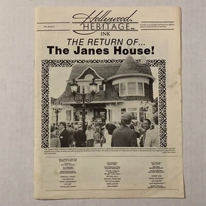 Vintage 1980s Hollywood Heritage Ink Newsletter The Janes House California 80s - Picture 1 of 5