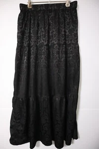 Black Friday - Dangerfield black pull on tier skirt size 10 - Picture 1 of 2