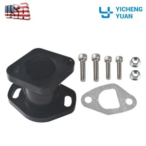 Black Racing Intake Pipe Inlet Manifold for Predator 212cc CT200U GX200 Go Kart - Picture 1 of 6