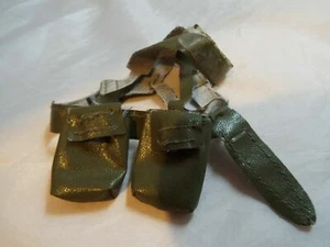 G.I.JOE, ACTION FORCE 12 INCH FIGURE BELT AND WEBBING WITH POUCHES - Picture 1 of 1