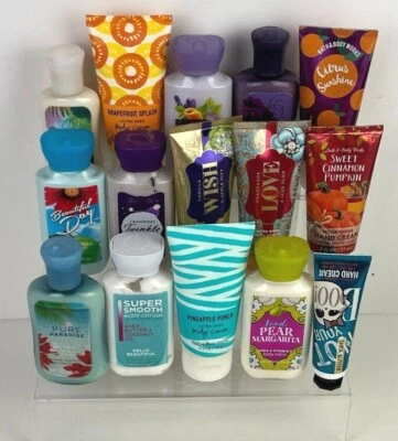 BATH & BODY WORKS Bath & Body Reisegröße Körperlotionen/Körpercreme/Handcreme 2 Unzen bis 3 Unzen