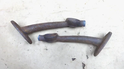 SOPORTES FAROS FORD MODELO A 1930 1931 montajes par original cortado para varilla personalizada Foto 1 de 4