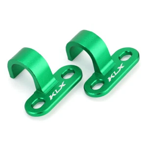 KLX LOGO Rear Brake Hose Guide Clamp For KAWASAKI KLX 450R 2008-2023 KLX300R - Picture 1 of 7