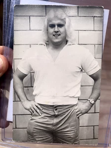 VINTAGE 1978 Signed WAYNE FARRIS Memphis Wrestling Photo HONKEY TONK MAN LAWLER - Picture 1 of 3