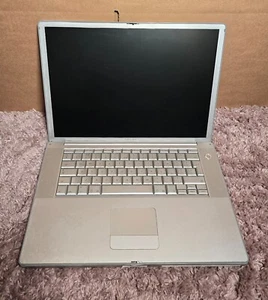 Apple PowerBook G4 2005 Model A1106 15” Inch PowerPC 1.67GHz - PARTS ONLY - Picture 1 of 10