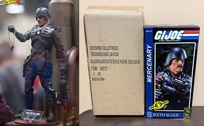 2013 Major Bludd Sideshow EXCLUSIVE 12" Figure 1/6 GI Joe Cobra classified Rare - Image 1 of 4