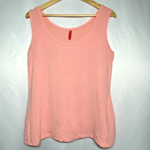 Canotta Ruby Ribbon versatile modellante doppio strato taglia XL pesca viscosa spandex - Foto 1 di 13
