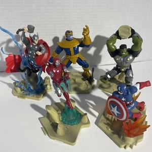 Marvel Avengers Zoteki Connect Create Diorama Lot Of 5 - Picture 1 of 17