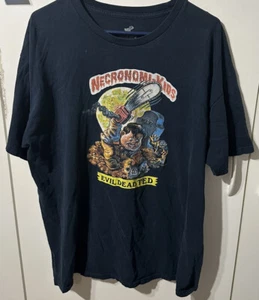 Tee Fury Men's Necronomi-kids Evil Dead Ted XL T-Shirt Black Short Sleeve - Picture 1 of 9