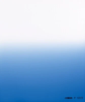 Genuine Cokin P123S Gradual Blue B2 Soft (P series), 84x100mm, NEW - Image 1 of 3