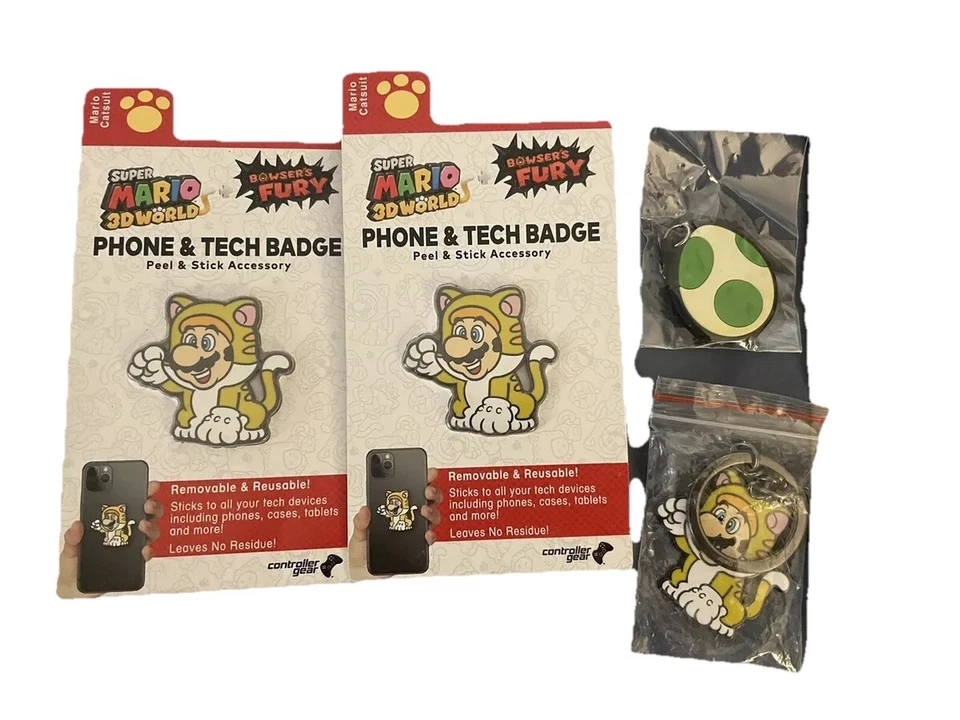 Controller Gear - Super Mario 3D World Phone & Tech Badge *catsuit* + Extras - Image 1 of 1