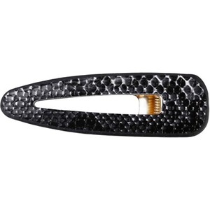 Gemelli Python Clip in Black