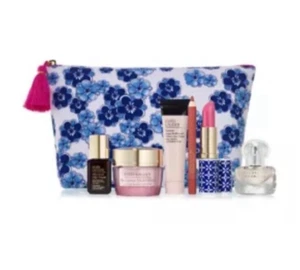 New Estee Lauder 7Pcs Resilience Multi-Effect ,ANR , MAGNOLIA,Lipstick & Primer - Picture 1 of 5