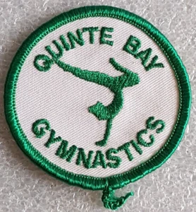 Vintage Green Level Quinte Bay Gymnastics Patch Badge - Bild 1 von 3
