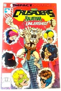 "Junio 1992 cómics de impacto raros "THE CRUSADERS #2" KALATHAR DESATADO! (CB-136) - Imagen 1 de 12