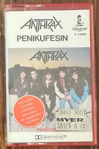 Anthrax – Penikufesin (Cassette OZ 1989 VG+/NM) Thrash, Speed Metal - Picture 1 of 5