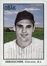 2010 TRISTAR Obak Green #102 Dave Debusschere /25