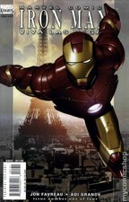 Iron Man Viva Las Vegas 1C GRANOV Eiffel Tower Variant FN 2008 Stock Image