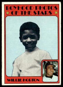 1972 Topps #494 Willie Horton   Baseball Detroit Tigers