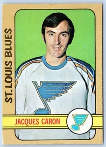 JACQUES CARON RC 1972-73 O-PEE-CHEE 72-73 NO 140 EX          41449