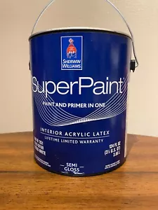 Sherwin Williams SuperPaint Interior Acrylic Latex - Shell White SW8917 (1 Gal) - Picture 1 of 3