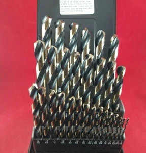 29 pc Drill Bit Set 1/16-1/2 x 64ths USA Morse 81502 - Picture 1 of 7