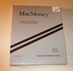 MacMoney for Macintosh 512, XL, Plus, SE, II - NEW SEALED - Picture 1 of 2