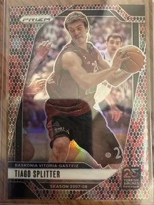 2024-25 PRIZM EUROLEAGUE TIAGO SPLITTER /15 Snake Skin BASKONIA VITORIA GASTEIZ - Picture 1 of 2