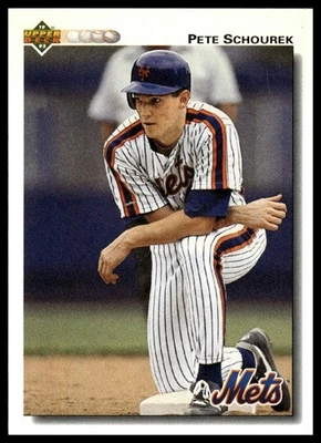 1992 Upper Deck #673 Pete Schourek - Image 1 of 2