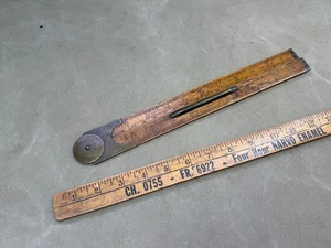 PROTRACTOR 24" RULE WITH LEVEL . DAMAGED see photos - Picture 1 of 12