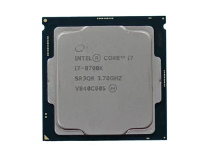Procesor Intel Core i7-8700K 3,70 GHz Hexa-Core LGA 1151 Socket SR3QR CPU używany - Zdjęcie 1 z 3