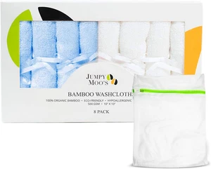 JM Asciugamani Neonati - Mussole Neonato in Cotone E Rayon Di Bambù, Ultra Spess - Foto 1 di 12