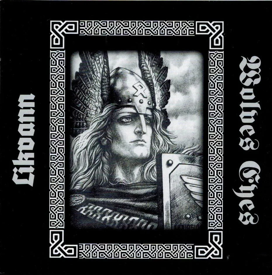 WOLVES EYES / LIKVANN – split – CD - Image 1 of 1