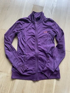 Chaqueta Skechers GoWalk con Cremallera - MUJER PEQUEÑA - Púrpura Manga Larga Agujero para el Pulgar - Imagen 1 de 5