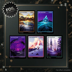 PIXELSNOWLANDS.JPG Secret Lair Foil Etched | Factory Sealed | MTG - Picture 1 of 1