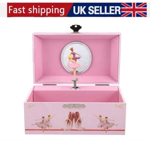 Fairy Ballerina Musical Box Dancing Ballerina Music Box Ballerina Jewellery Box - Picture 1 of 21